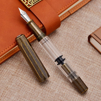 Majohn (Moonman) T1 Fountain Pen - Vicissitudes of life ash 10