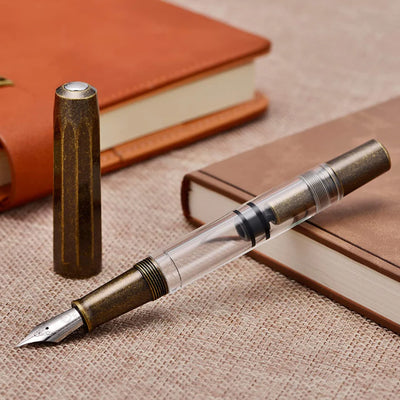 Majohn (Moonman) T1 Fountain Pen - Vicissitudes of life ash 8