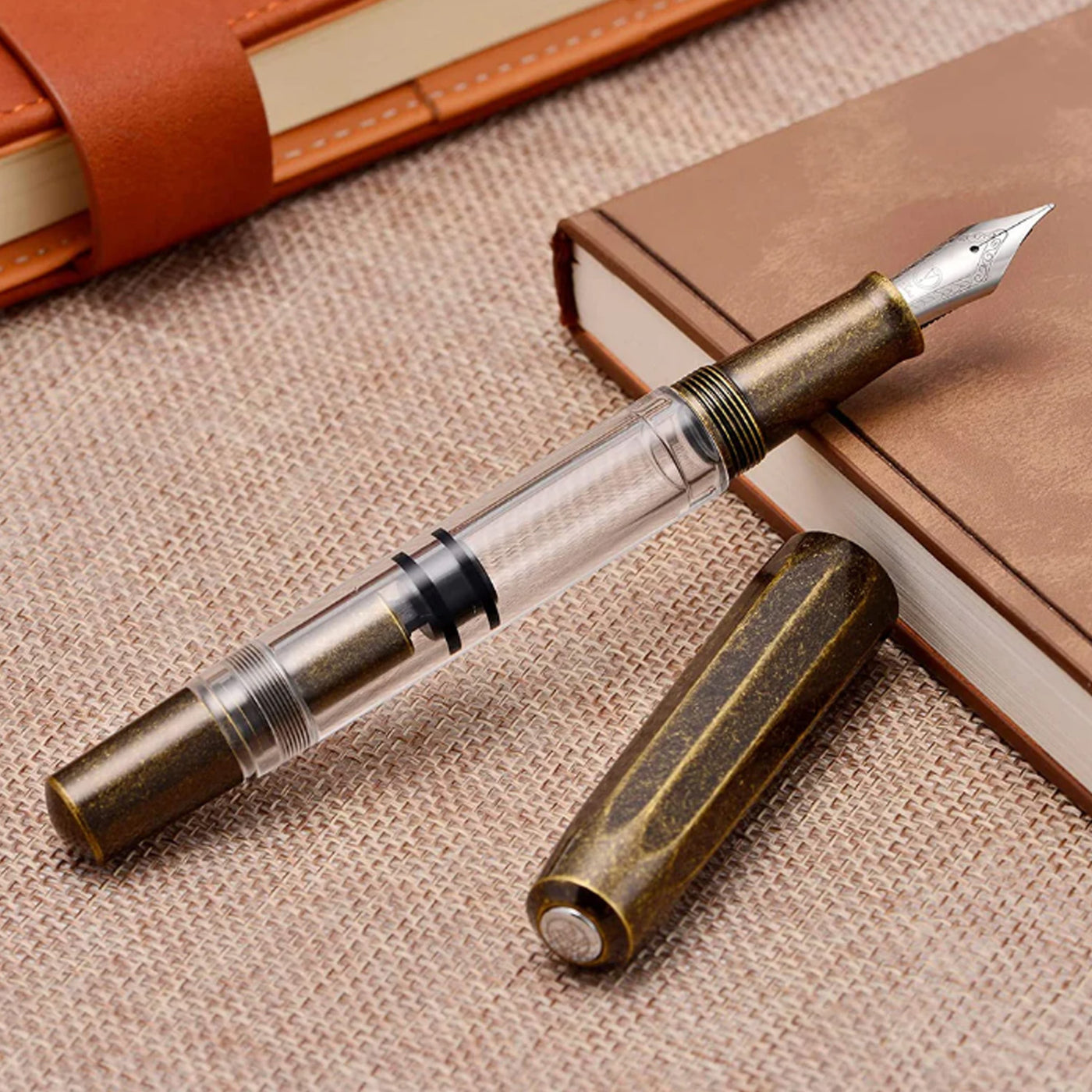 Majohn (Moonman) T1 Fountain Pen - Vicissitudes of life ash 9