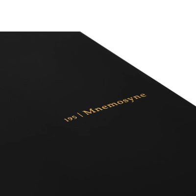 Maruman Mnemosyne N166 Spiral Black Notepad - A5 - Ruled