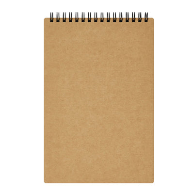 Maruman Mnemosyne N166 Spiral Black Notepad - A5 - Ruled