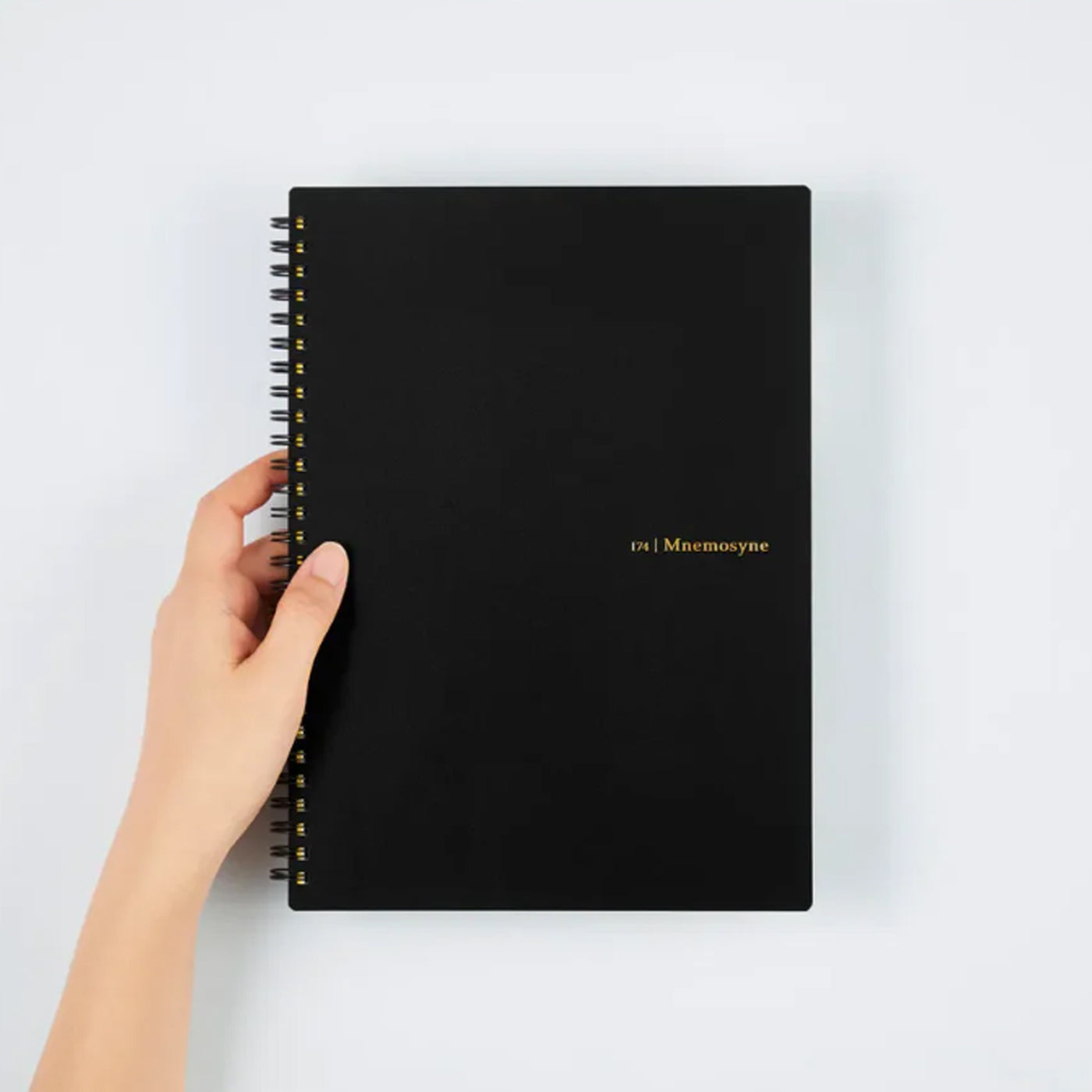 Buy Mnemosyne Black Spiral Notebook | Maruman Notebooks | Makoba