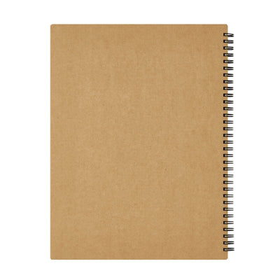 Maruman Mnemosyne N199A Spiral Black Notebook - A4 - Ruled