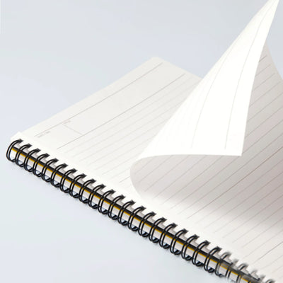 Maruman Mnemosyne N295-05 Spiral Black Notebook - A5 - Ruled