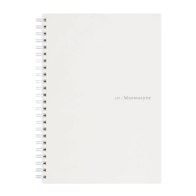 Maruman Mnemosyne N295-06 Spiral Cream Notebook - A5 - Ruled