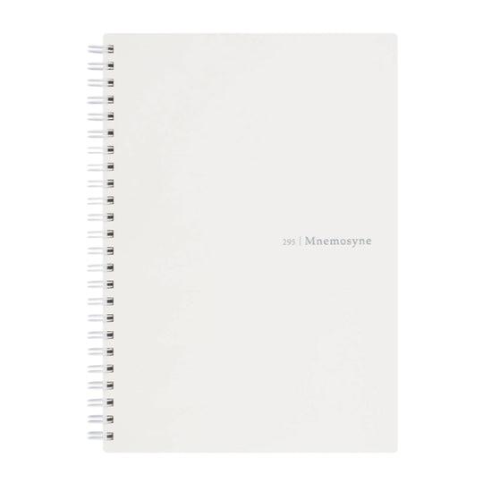 Maruman Mnemosyne N295-06 Spiral Cream Notebook - A5 - Ruled