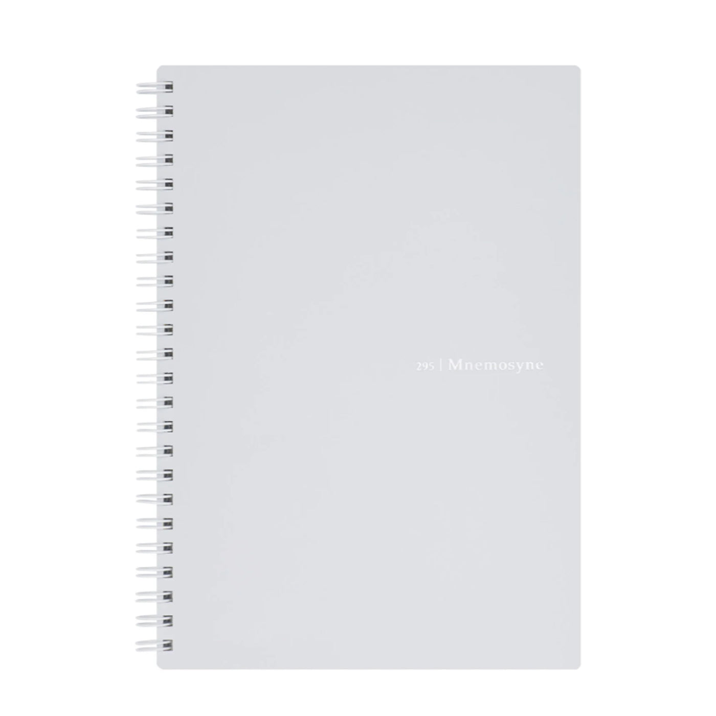 Maruman Mnemosyne N295-51 Spiral Grey Notebook - A5 - Ruled