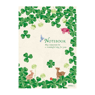 Midori Clover Notebook - A5 Ruled 1