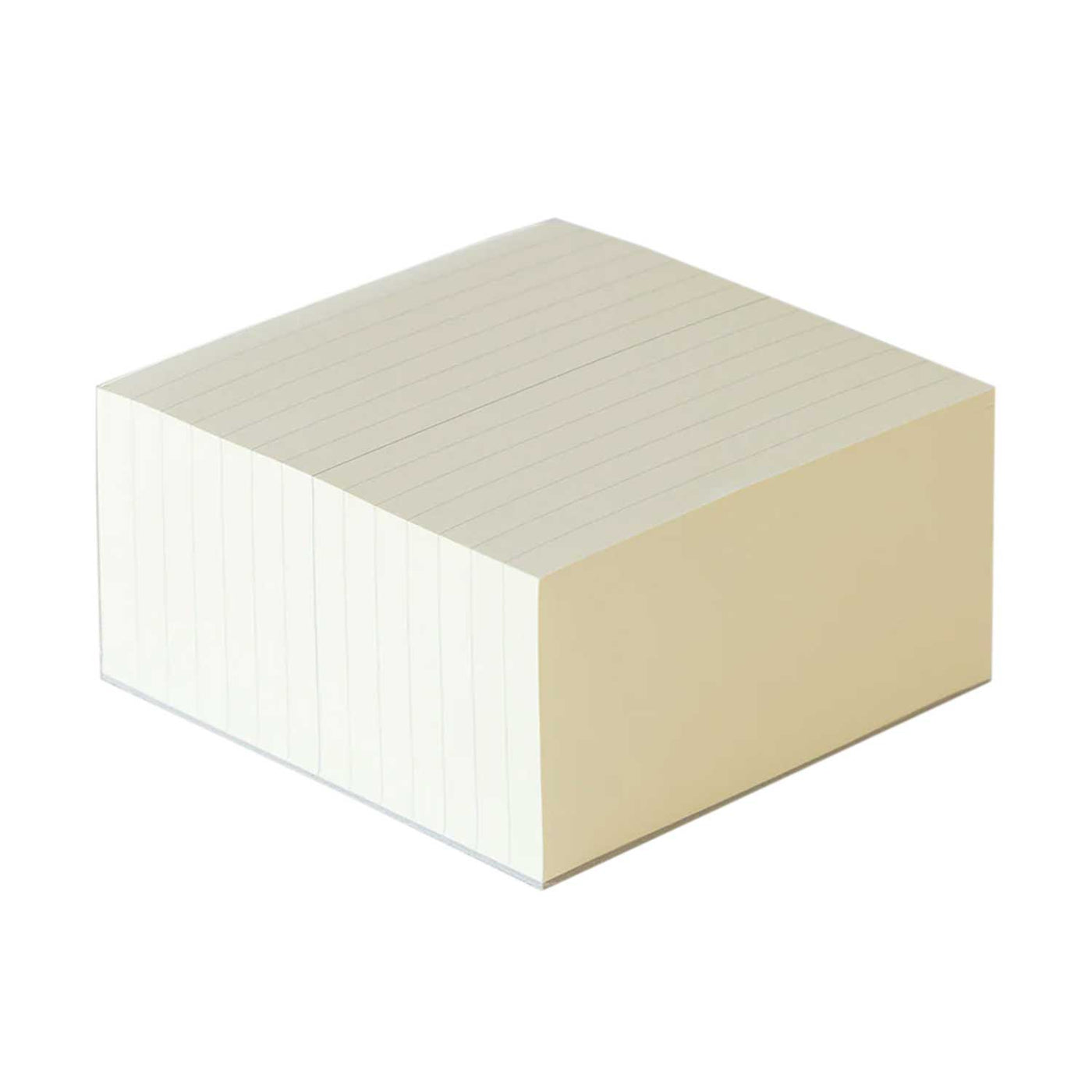 Midori MD Block Ivory Memo Pad  - Plain 2