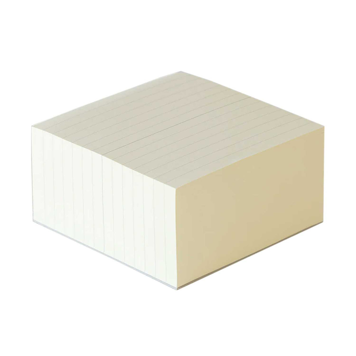 Midori MD Block Ivory Memo Pad  - Ruled 2