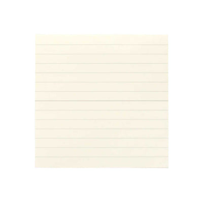 Midori MD Block Ivory Memo Pad  - Ruled 3