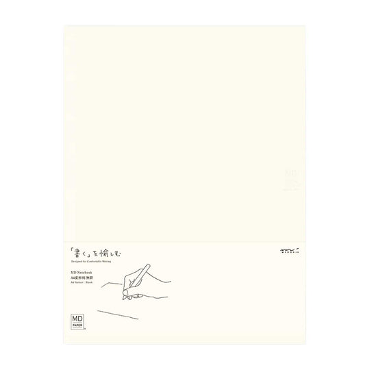 Midori MD Ivory Notebook - A4, Plain