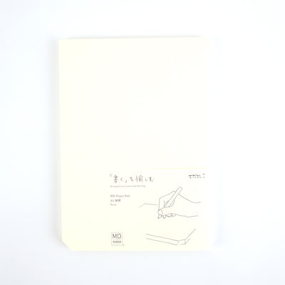 Midori MD Paper Ivory Notepad - A5, Plain 1