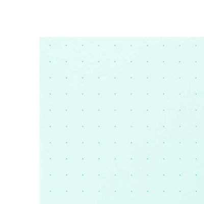 Midori Soft Colour Blue Notepad - A5, Dotted 4