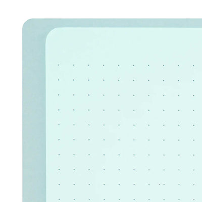 Midori Soft Colour Blue Spiral Notebook - A5 Dotted 4