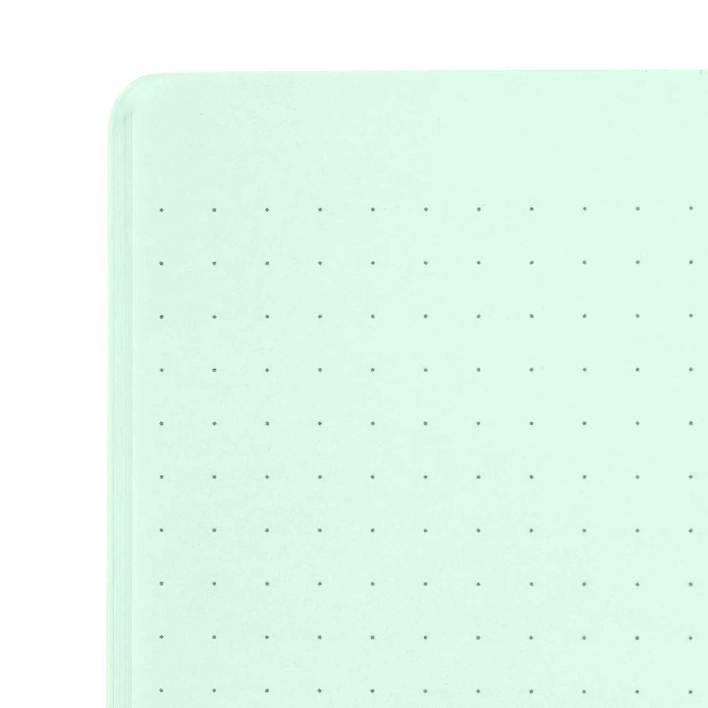 Midori Soft Colour Green Notebook - A5 Dotted 4