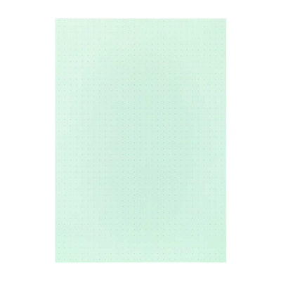Midori Soft Colour Green Notepad - A5, Dotted 3