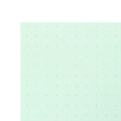 Midori Soft Colour Green Notepad - A5, Dotted 4