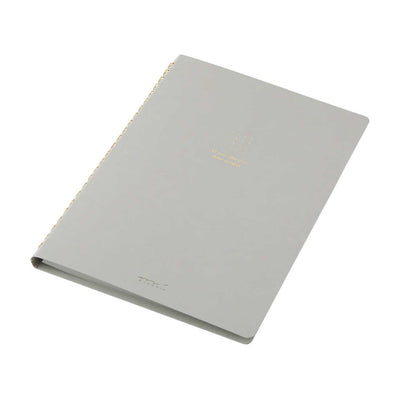 Midori Soft Colour Grey Spiral Notebook - A5 Dotted 3