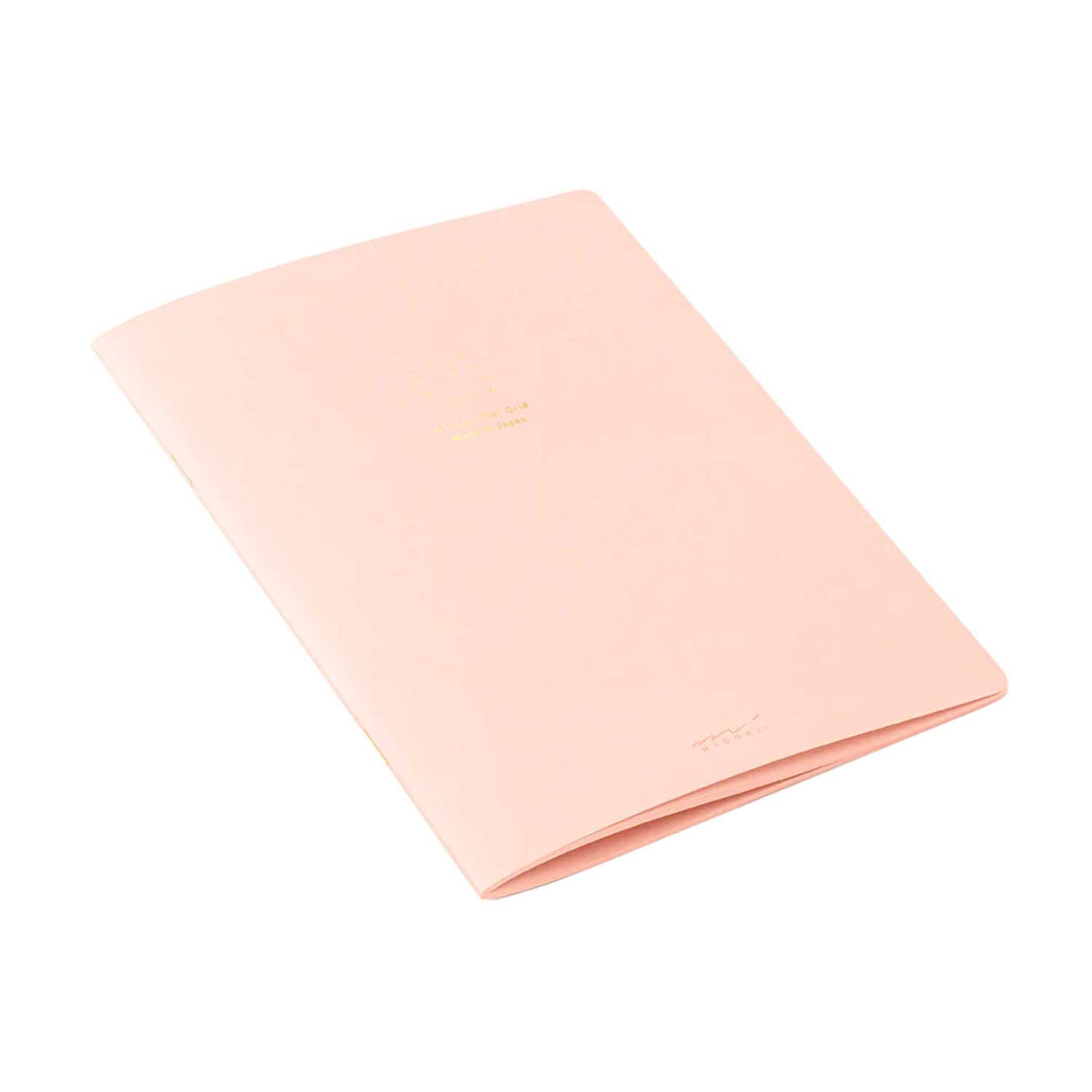 Midori Soft Colour Pink Notebook - A5 Dotted 2