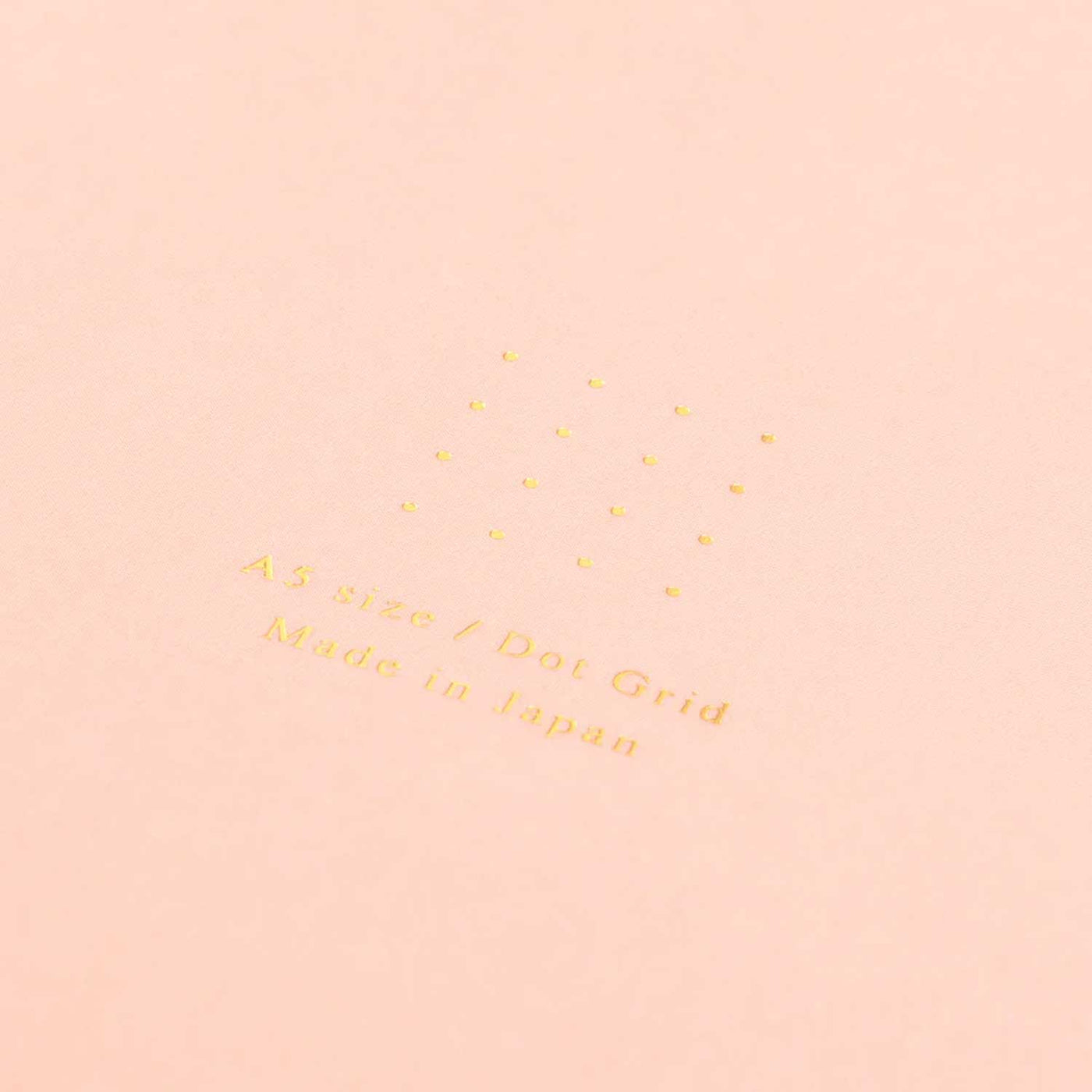 Midori Soft Colour Pink Notebook - A5 Dotted 5
