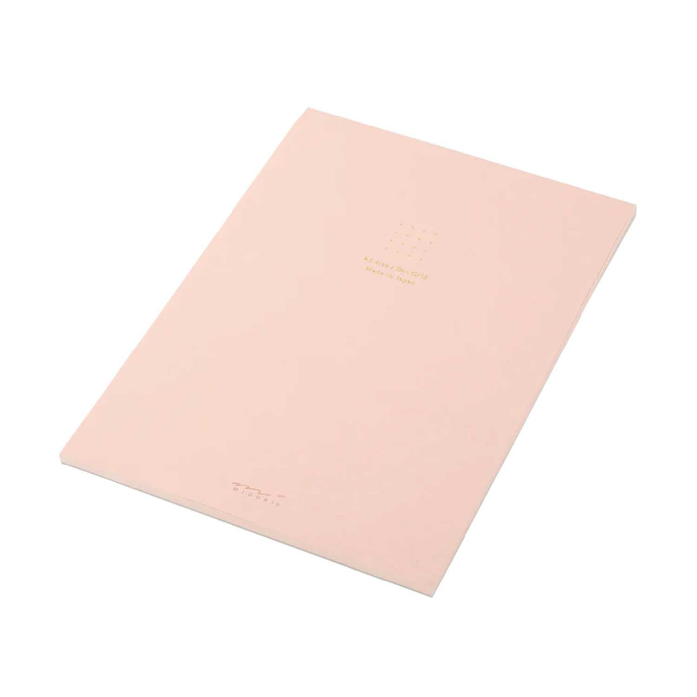 Midori Soft Colour Pink Notepad - A5, Dotted 2
