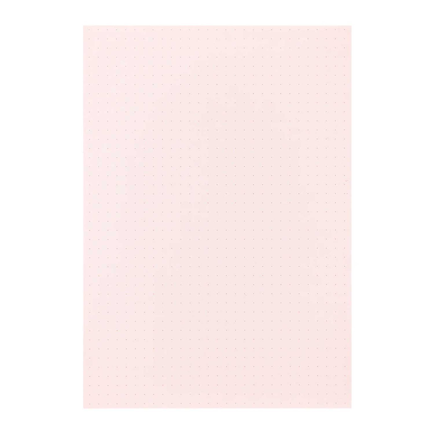 Midori Soft Colour Pink Notepad - A5, Dotted 3