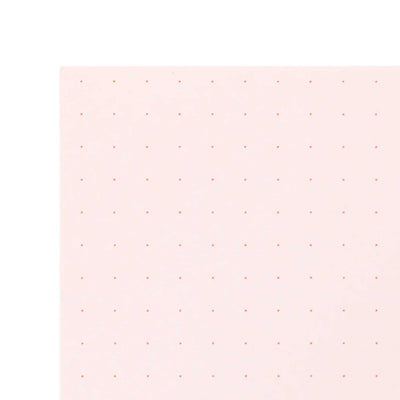 Midori Soft Colour Pink Notepad - A5, Dotted 4