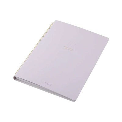 Midori Soft Colour Purple Spiral Notebook - A5 Dotted 2