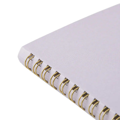 Midori Soft Colour Purple Spiral Notebook - A5 Dotted 5