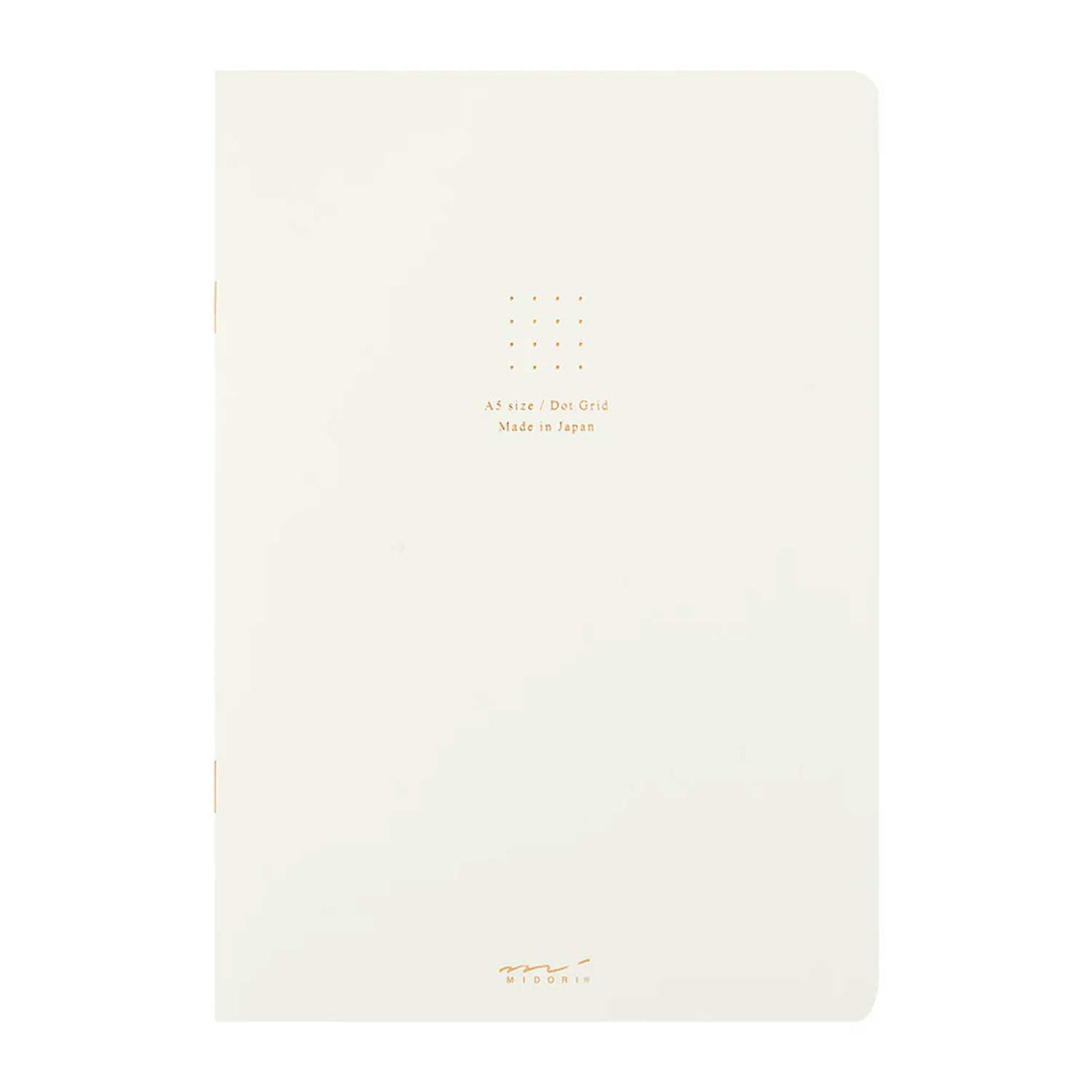 Midori Soft Colour White Notebook - A5 Dotted 1