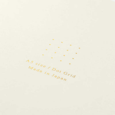 Midori Soft Colour White Notebook - A5 Dotted 5