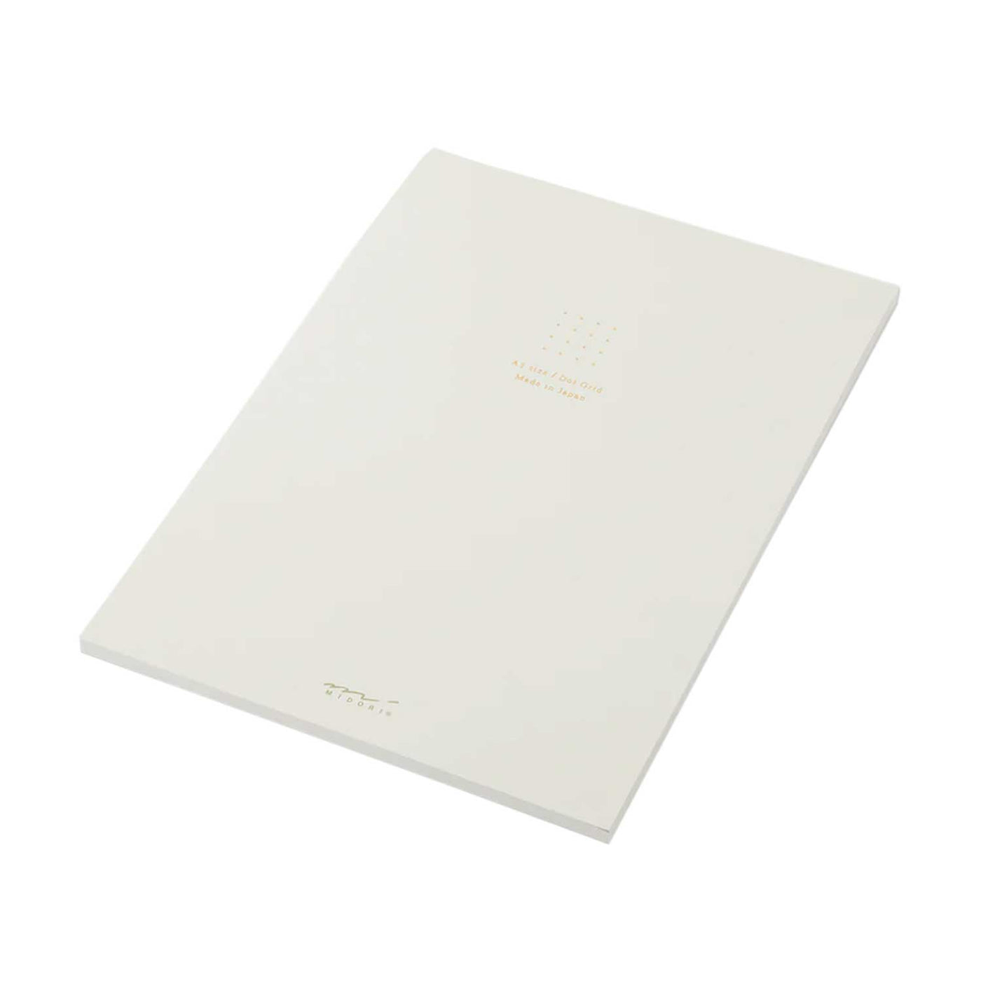 Midori Soft Colour White Notepad - A5, Dotted 2