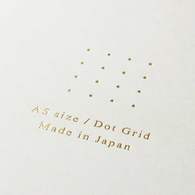 Midori Soft Colour White Spiral Notebook - A5 Dotted 6