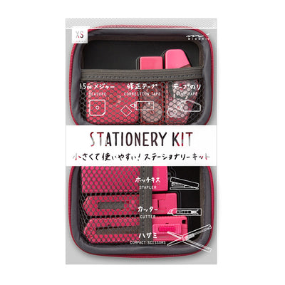 Midori XS Stationery Kit - Pink 3