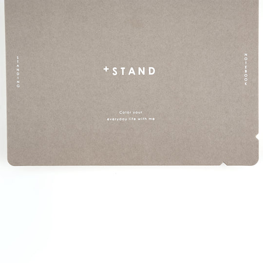 Midori + Stand Grey Spiral Notebook - A5, Plain