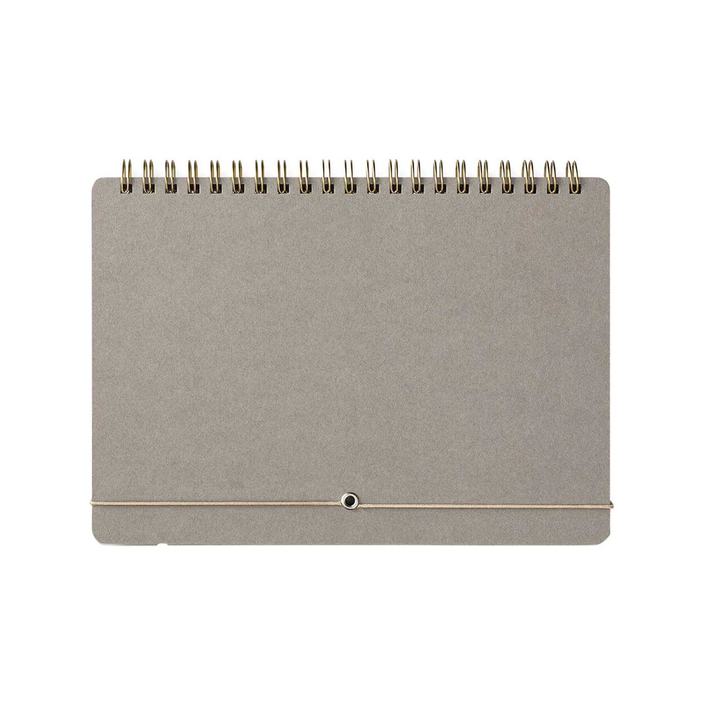 Midori + Stand Grey Spiral Notebook - A5, Plain 2