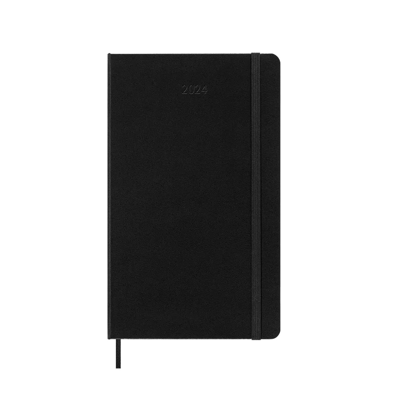 Moleskine 2024 Classic Large Hard Cover Daily Planner - Black 2