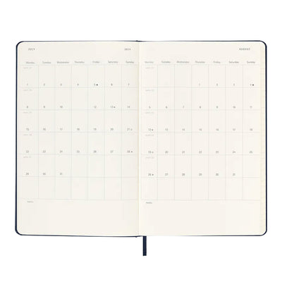 Moleskine 2024 Classic Large Hard Cover Daily Planner - Sapphire Blue 5