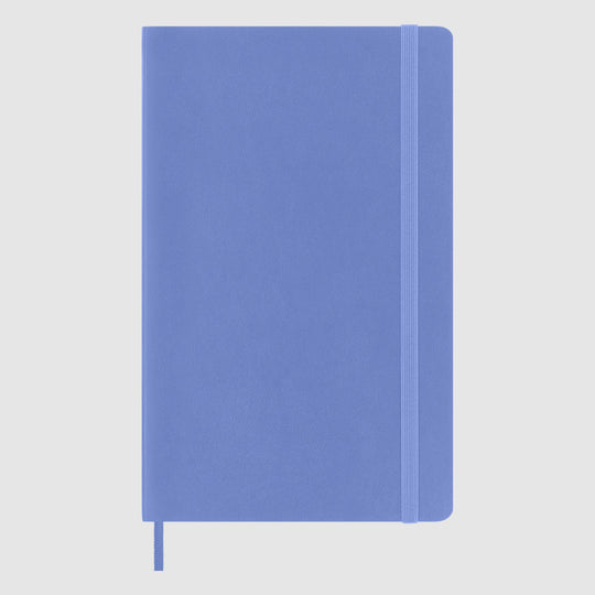 Moleskine Classic Hard Cover Hydrangea Blue Notebook - A5, Ruled