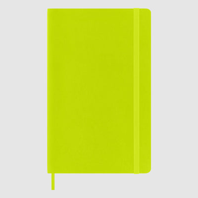 Moleskine Classic Hard Cover Lemon Green Notebook - A5, Ruled
