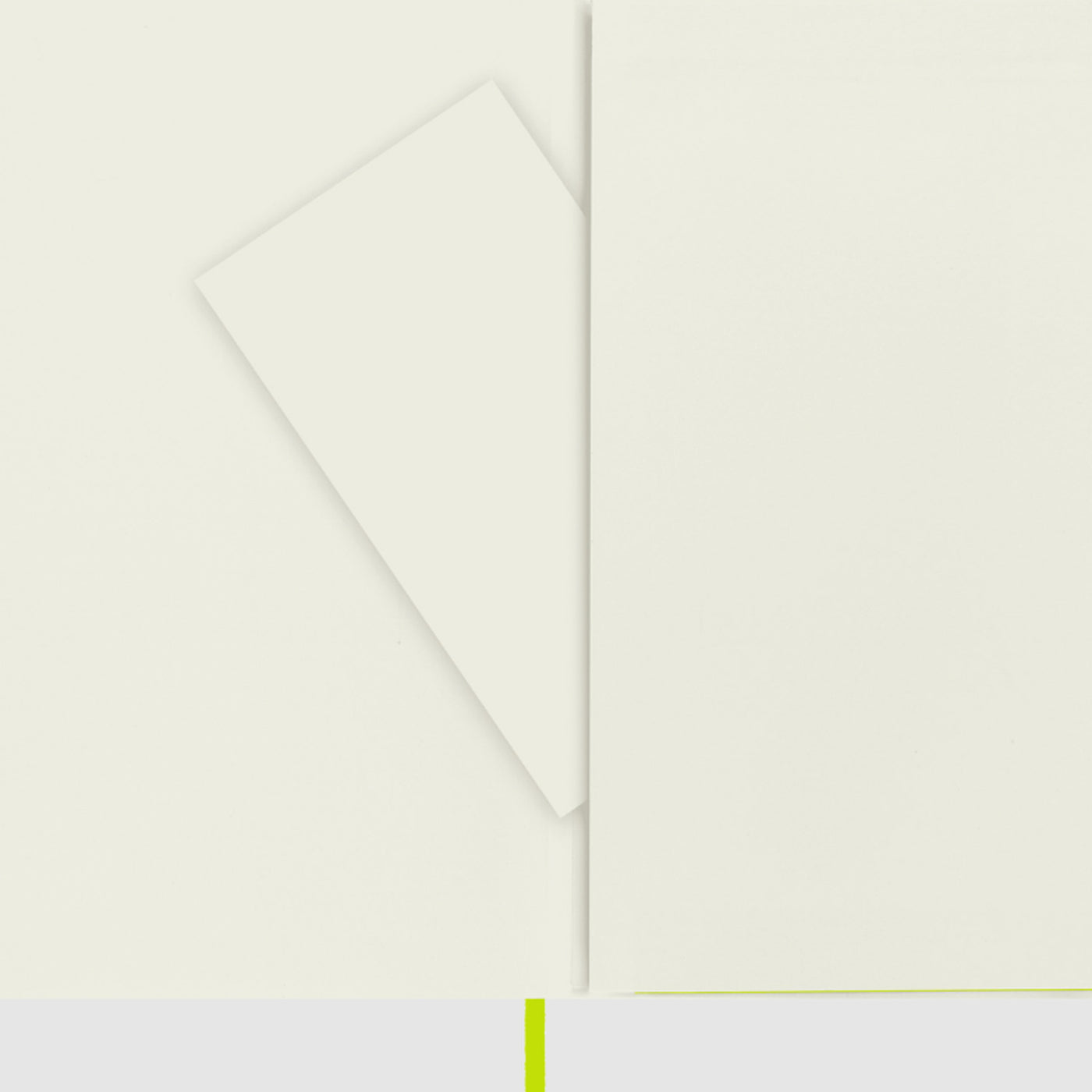 Moleskine Classic Hard Cover Lemon Green Notebook - A5, Ruled