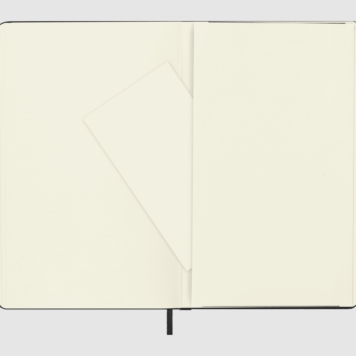 Moleskine Classic Hard Cover Notebook - Black - A5 - Plain