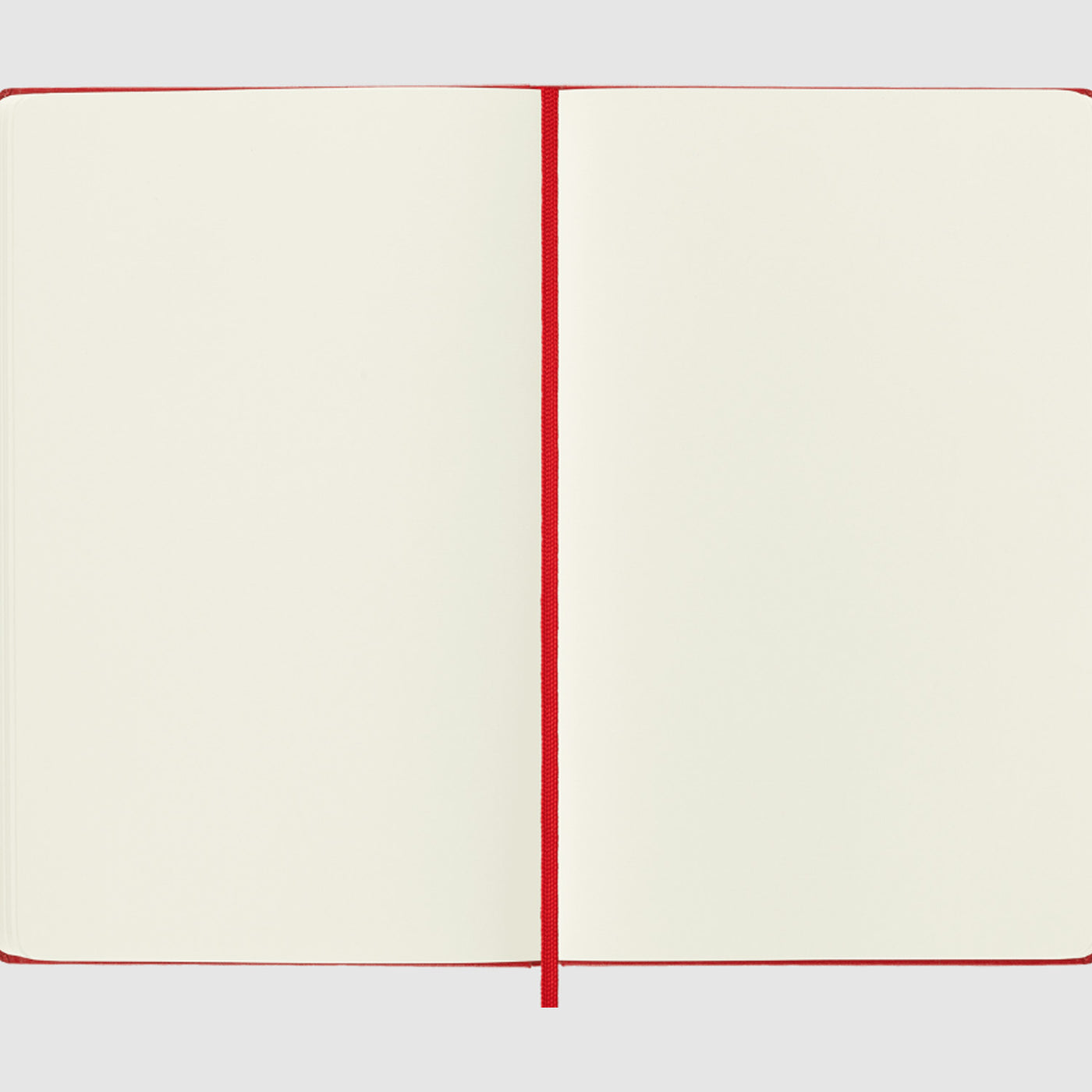 Moleskine Classic Hard Cover Notebook - Red - A5 - Plain