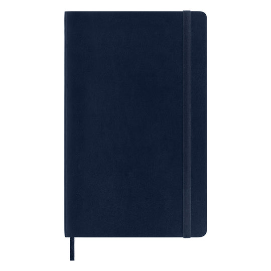 Moleskine Classic Soft Cover Navy Blue Notebook - A5, Ruled