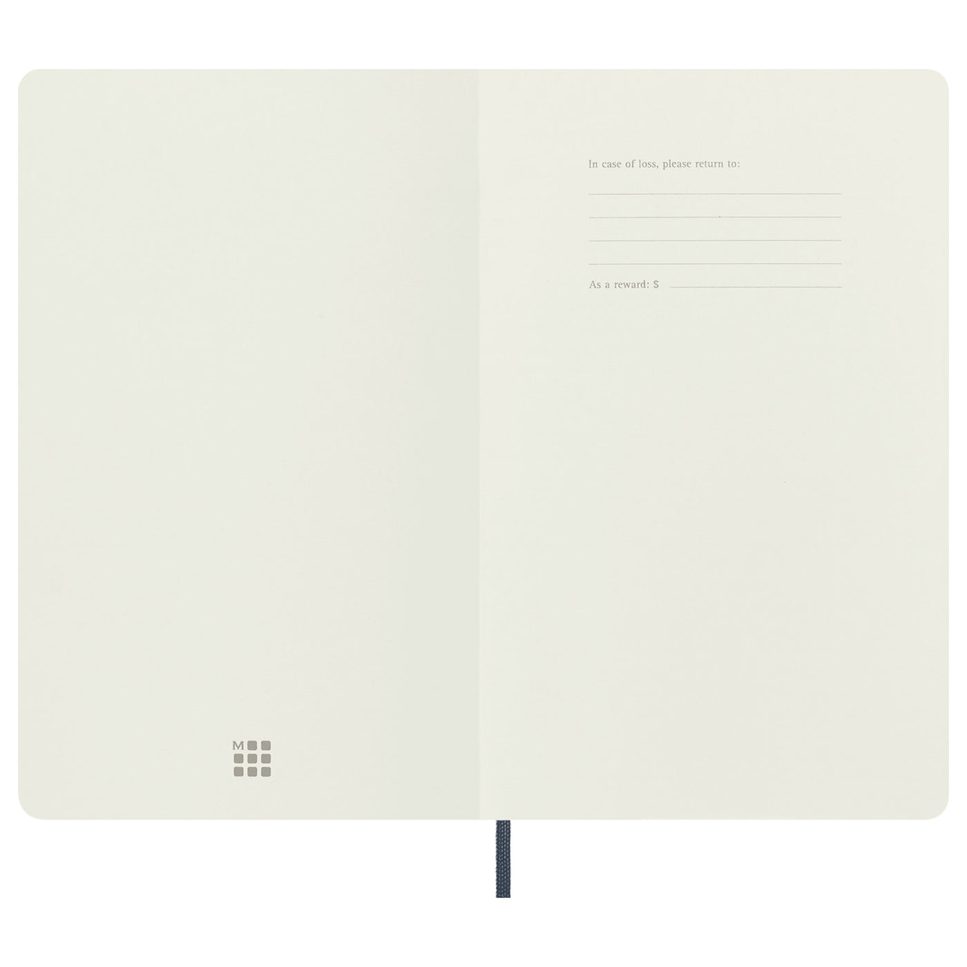 Moleskine Classic Soft Cover Navy Blue Notebook - A5, Ruled 2