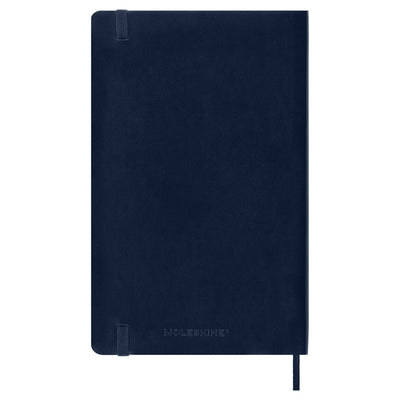 Moleskine Classic Soft Cover Navy Blue Notebook - A5, Ruled 5