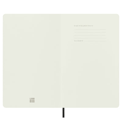 Moleskine Classic Soft Cover Notebook - Black - A5 - Plain