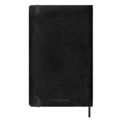 Moleskine Classic Soft Cover Notebook - Black - A5 - Plain
