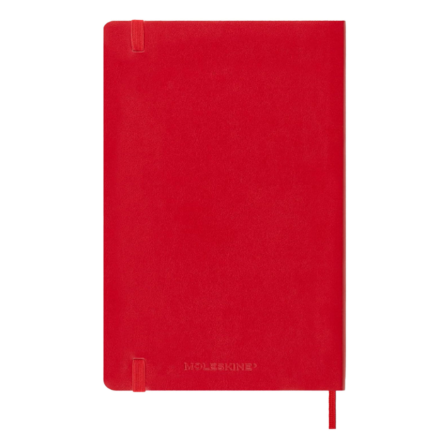 Moleskine Classic Soft Cover Red Notebook - A5, Ruled 5